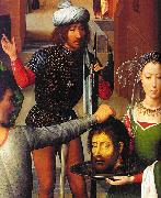 Hans Memling Triptych of St.John the Baptist and St.John the Evangelist gg oil on canvas